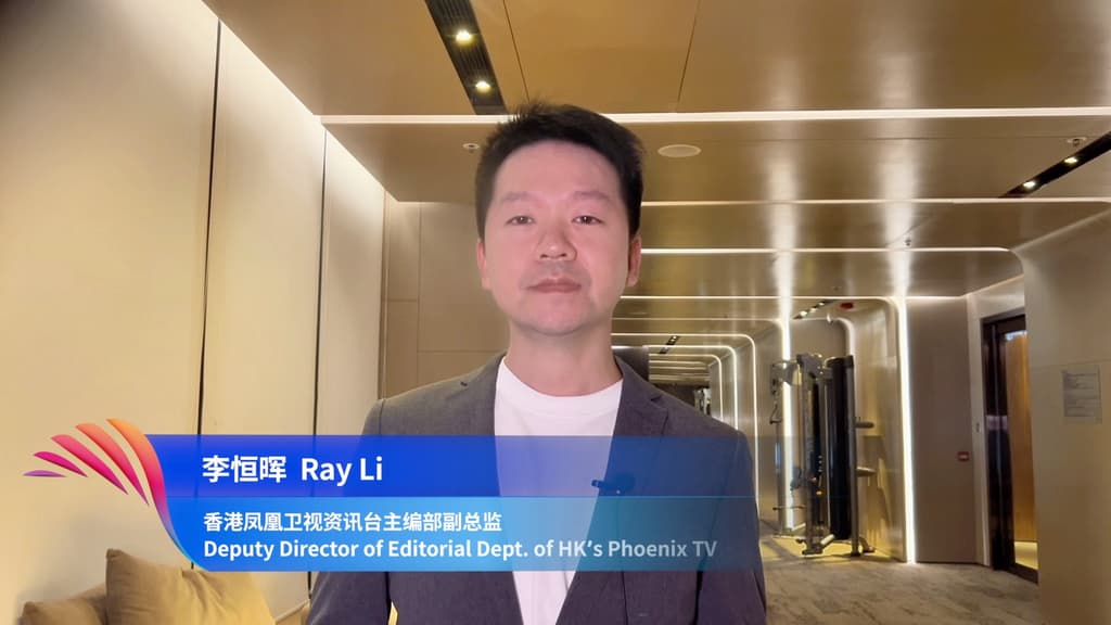 VMF important bridge connecting global media: HK's Phoenix TV